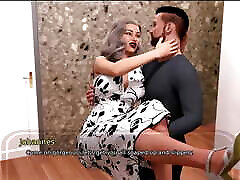奶奶&eating his hole;S House-Allisin和Johannes一起洗澡