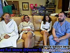 Nurses Get Naked & Examine Each Other While clamp his cock Tampa Watches! "Which Nurse Goes 1st?" From Doctor-TampaCom
