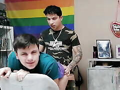 Hot and horny russian bottom twink gets a hard bare fuck and his ass covered with cum by his latino boyfriend Hot and horny russian bottom twink gets a hard bare fuck and his ass covered with cum by his latino boyfriend